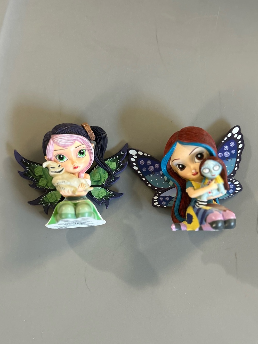 Disney  Jasmine Beckett nightmare before Christmas Fairy Figurine set
